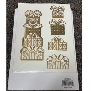Anna Griffin Metal Slimline Gifts Cutting Dies AG-1306H-G 5pc Set